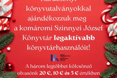 Karácsonyi meglepetés olvasóink részére Karácsonyi meglepetés olvasóink részére