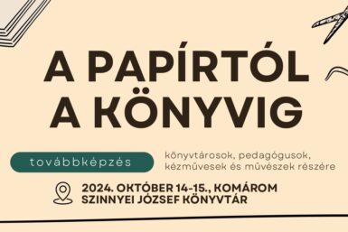 A papírtól a könyvig – WORKSHOP