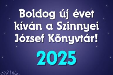 Boldog új évet kívánunk!