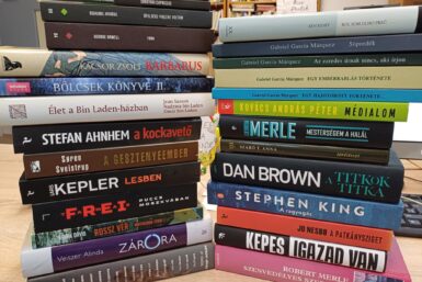 Könyvajándékot kaptunk