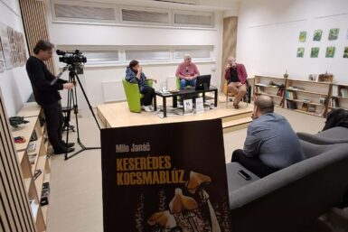 „Náš nemilý obraz“ Beseda s Milom Janáčom a krst maďarského prekladu jeho debutového diela