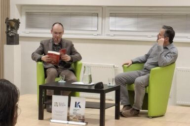 Baka L. Patrik Tűz egy tükör túloldalán című regényének bemutatója