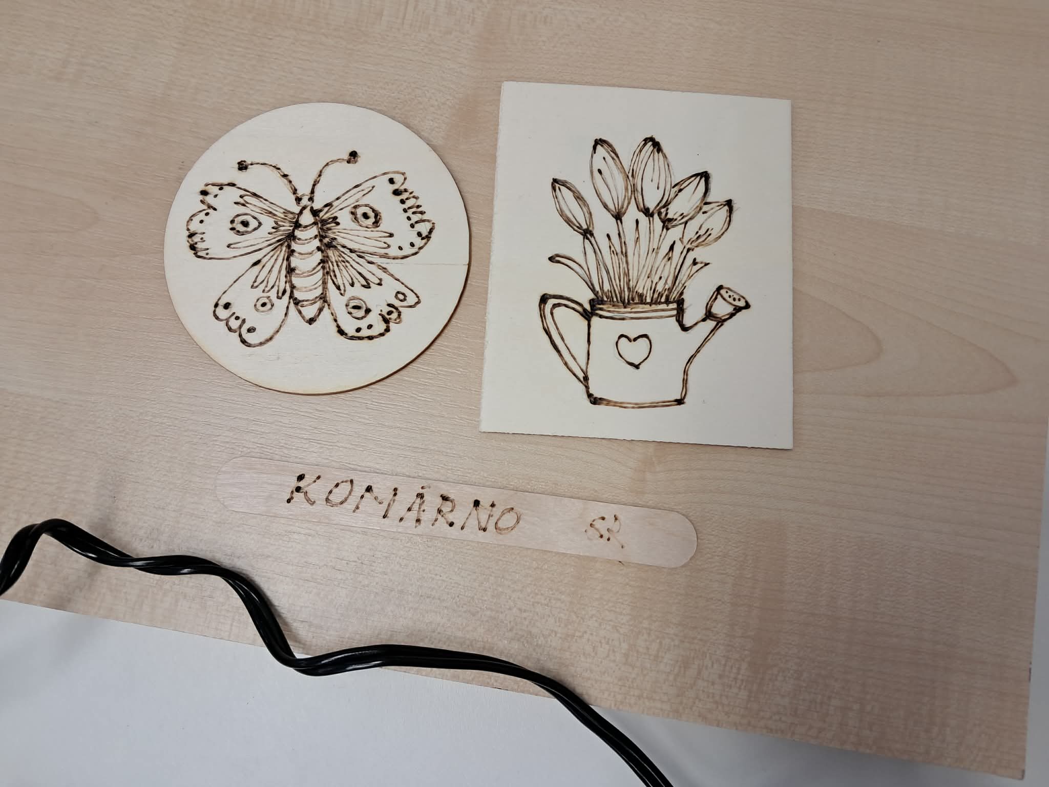 Pyrografia, umenie vypaľovania obrázkov do dreva