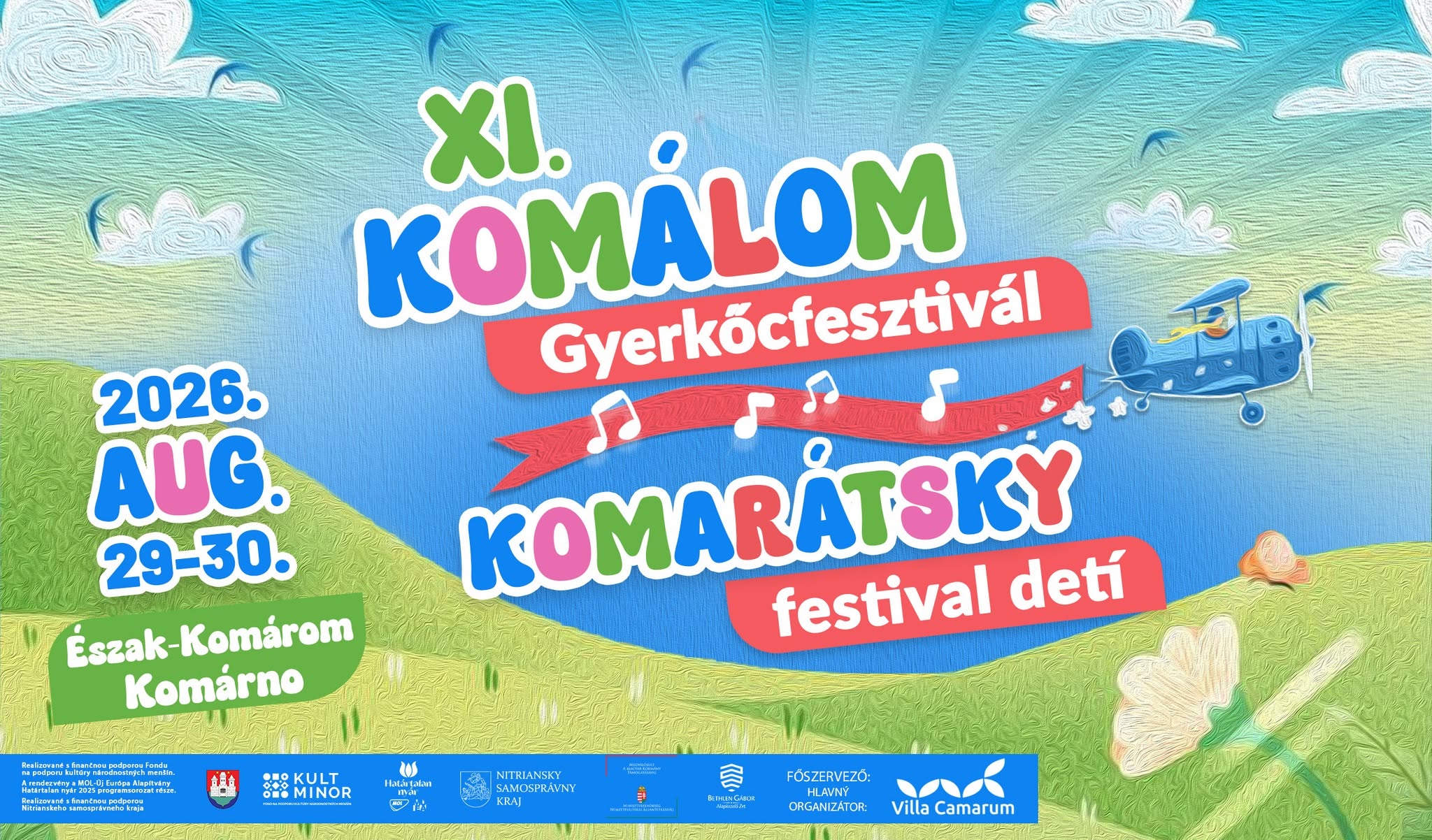 XI. Komarátsky festival detí